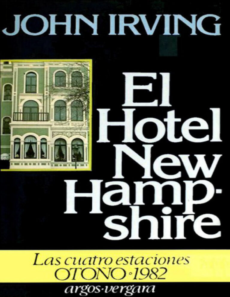 El Hotel New Hampshire John Irving Kitap Kapağı