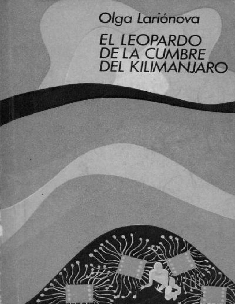 El Leopardo de la Cumbre del Kilimanjaro Larionova Olga Kitap Kapağı
