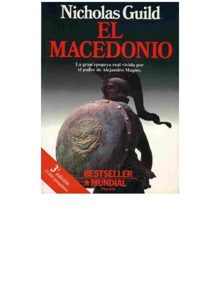 El Macedonio Guild Nicholas Kitap Kapağı