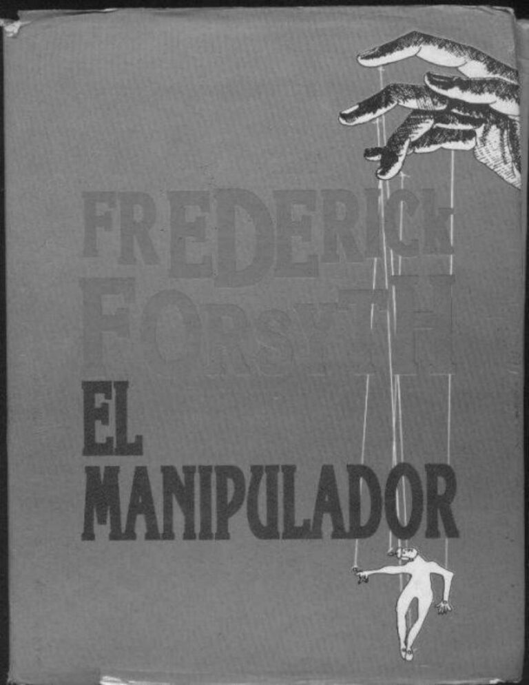 El Manipulador Frederick Forsyth Kitap Kapağı