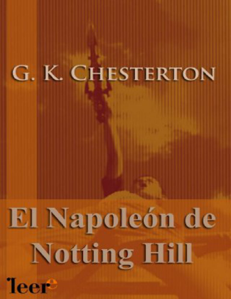 El Napoleon de Notting Hill G K Chesterton Kitap Kapağı