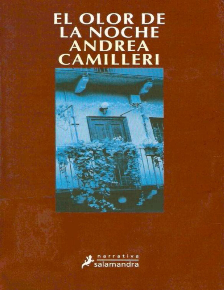 El Olor de la Noche Andrea Camilleri Kitap Kapağı