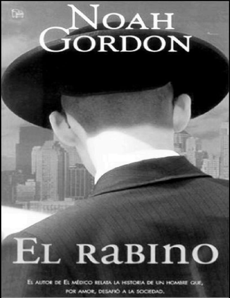 El Rabino Noah Gordon Kitap Kapağı