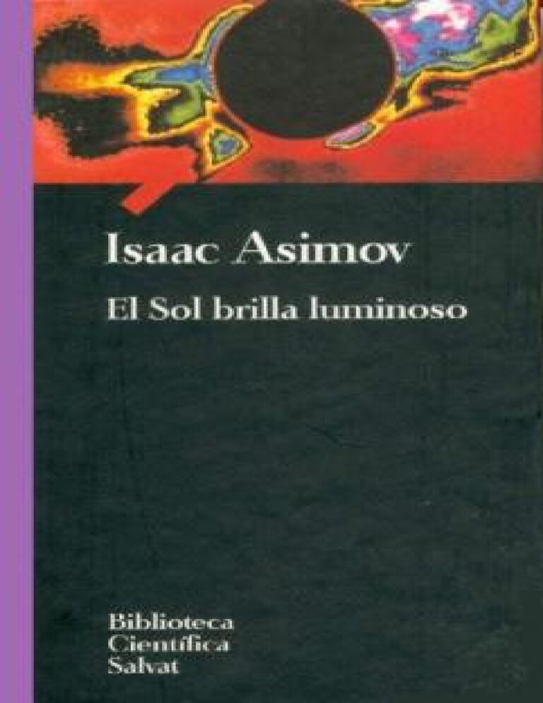 El Sol brilla luminoso Spanish Asimov Isaac Kitap Kapağı