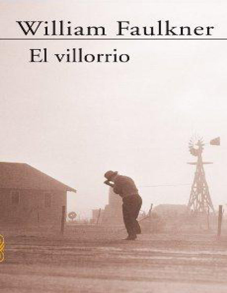 El Villorrio William Faulkner Kitap Kapağı