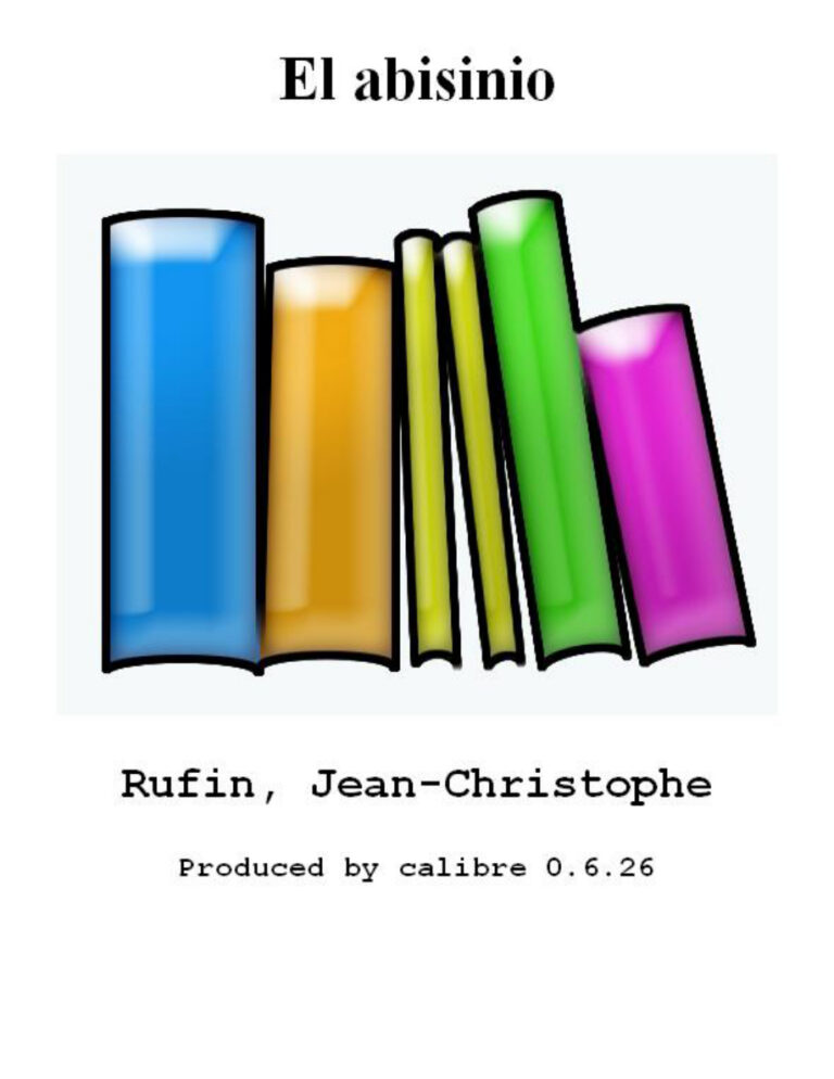El abisinio Jean Christophe Rufin Kitap Kapağı