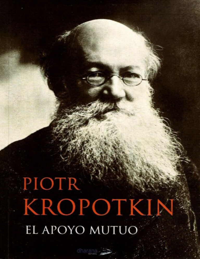 El apoyo mutuo Piotr Kropotkin Kitap Kapağı