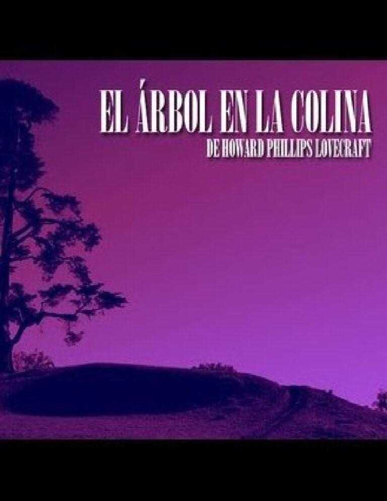 El arbol de la colina H P Lovecraft Kitap Kapağı