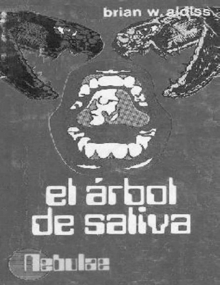 El arbol de saliva Brian Aldiss W Kitap Kapağı