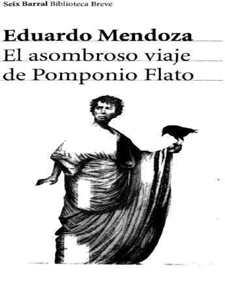 El asombroso viaje de Pomponio Flato Eduardo Mendoza Kitap Kapağı