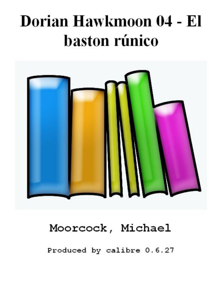 El baston runico Michael Moorcock Kitap Kapağı