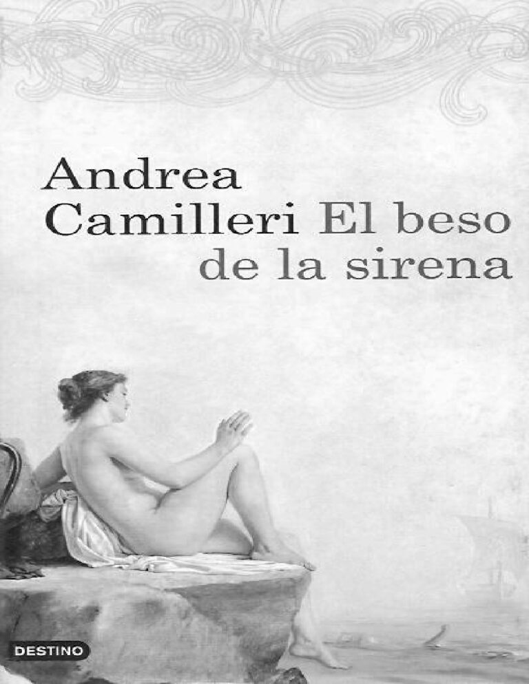 El beso de la sirena Andrea Camilleri Kitap Kapağı