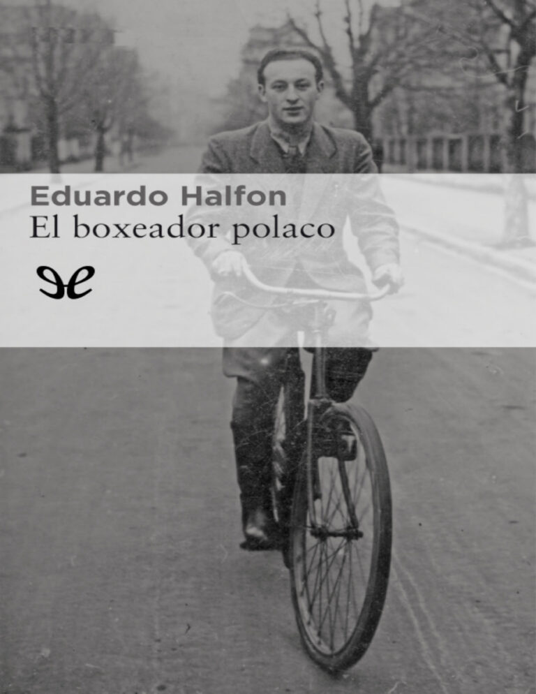 El boxeador polaco Eduardo Halfon Kitap Kapağı