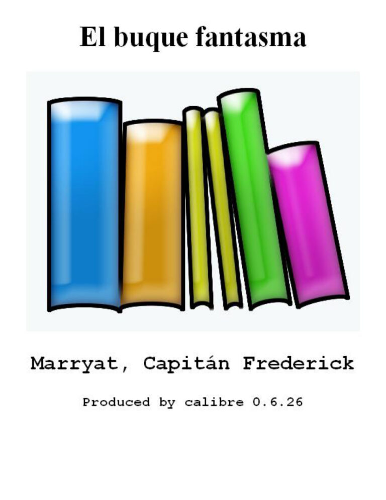 El buque fantasma Frederick Marryat Capitan Kitap Kapağı