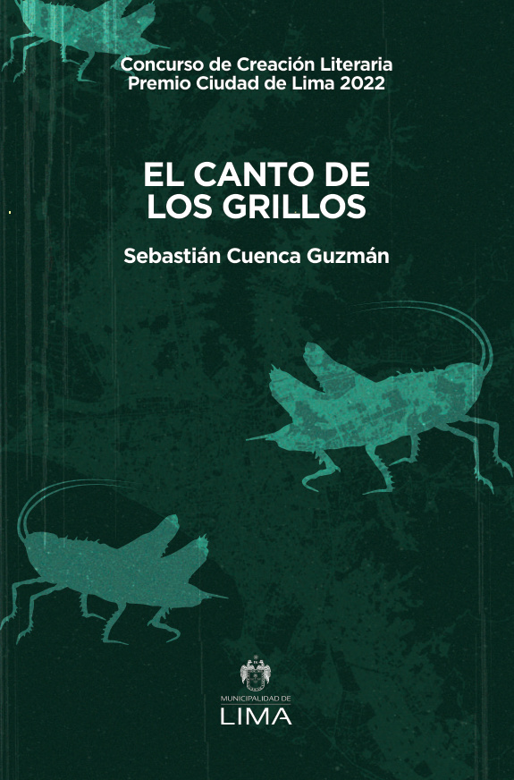 El canto de los grillos Spanish Edition Sebastian Cuenca Guzman Kitap Kapağı