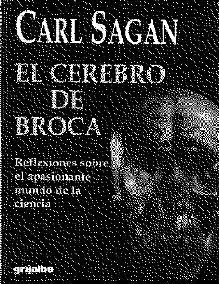 El cerebro de Broca Carl Sagan Kitap Kapağı