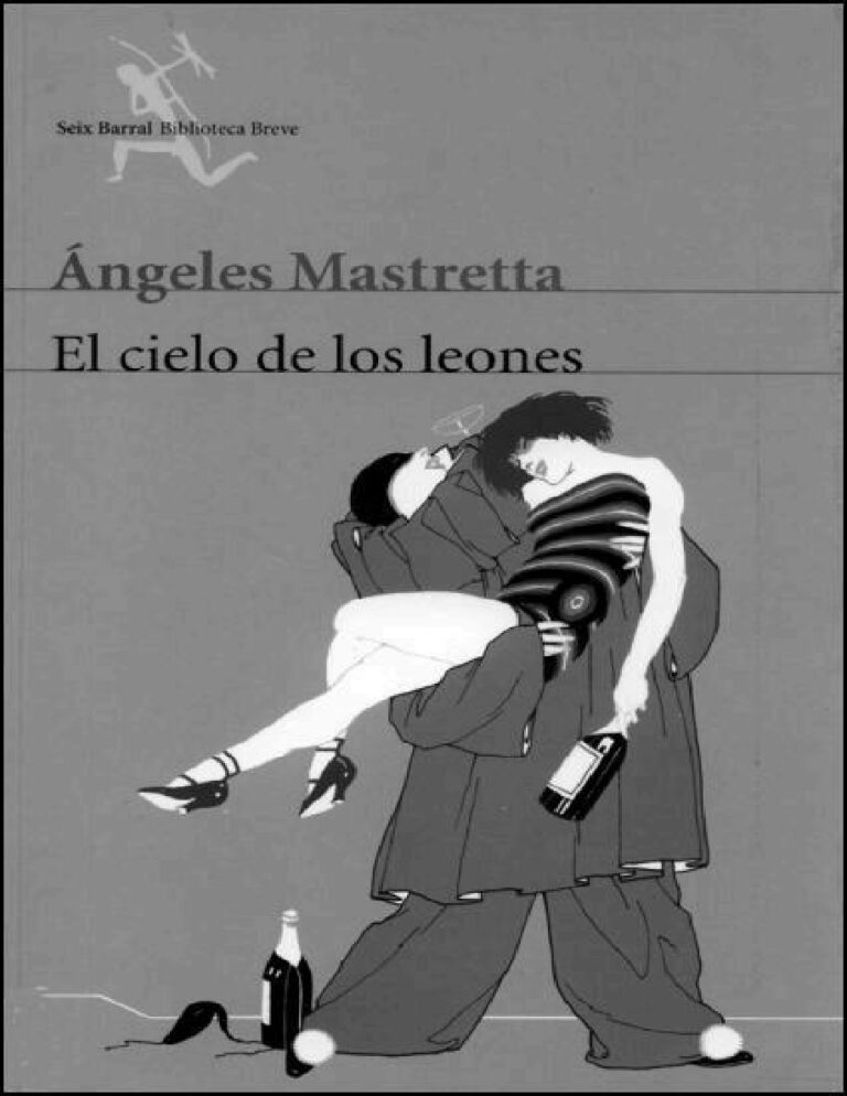 El cielo de los leones Angeles Mastretta Kitap Kapağı