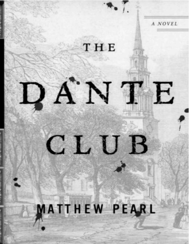 El club Dante Matthew Pearl Kitap Kapağı