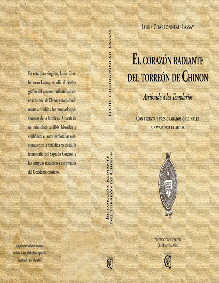 El corazon radiante del torreon de Chinon Spanish Edition Louis Charbonneau Lassay Kitap Kapağı