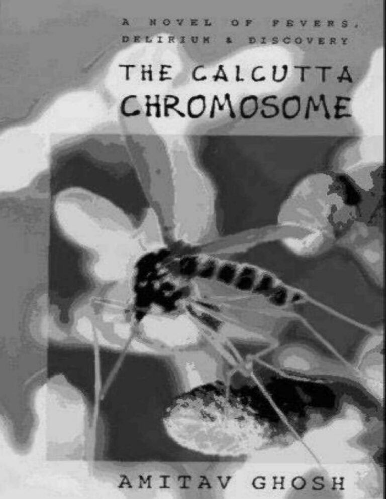 El cromosoma Calcuta Amitav Ghosh Kitap Kapağı
