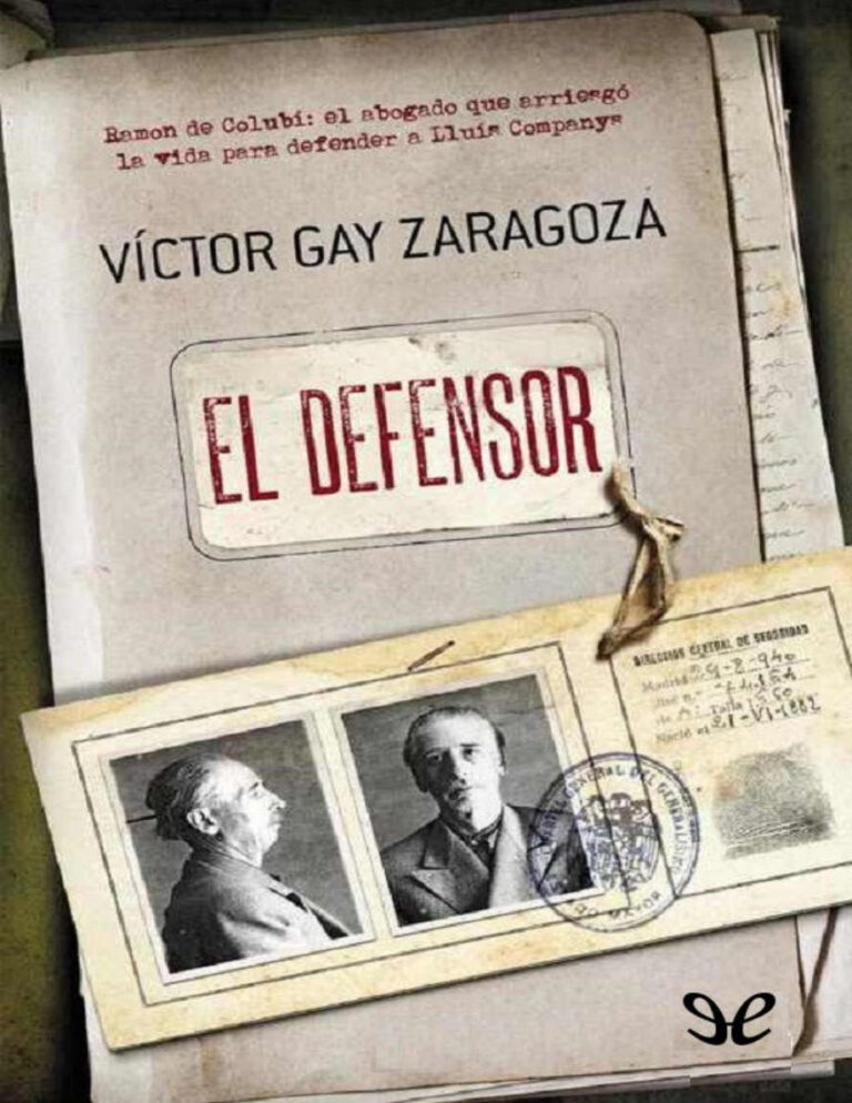 El defensor Spanish Edition Victor Gay Zaragoza Kitap Kapağı