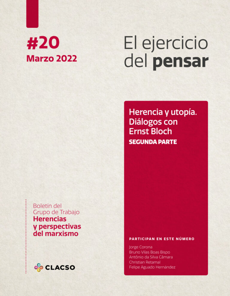 El ejercicio del pensar herencia y utopia Dialogos con Ernst Bloch no 20 Spanish Edition Christian Retamal Kitap Kapağı