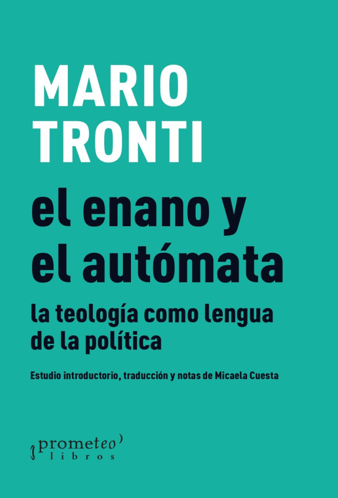 El enano y el automata Spanish Edition Mario Tronti Kitap Kapağı