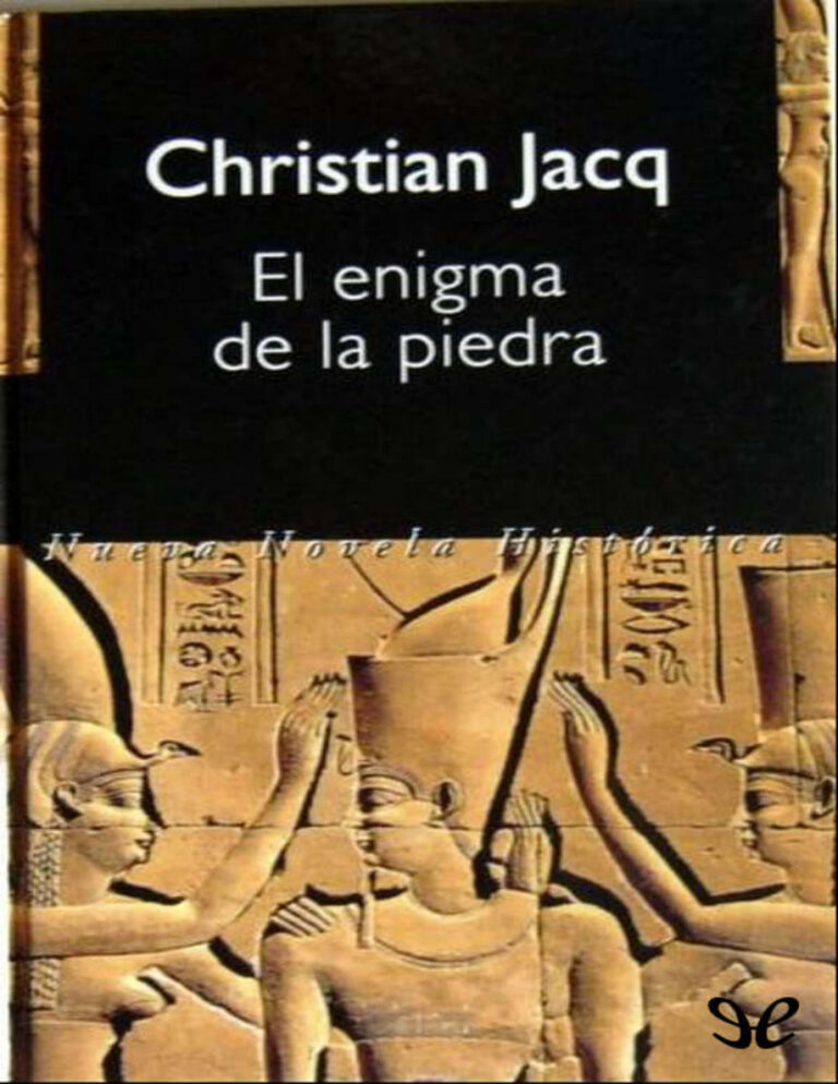 El enigma de la piedra Spanish Edition Christian Jacq Kitap Kapağı