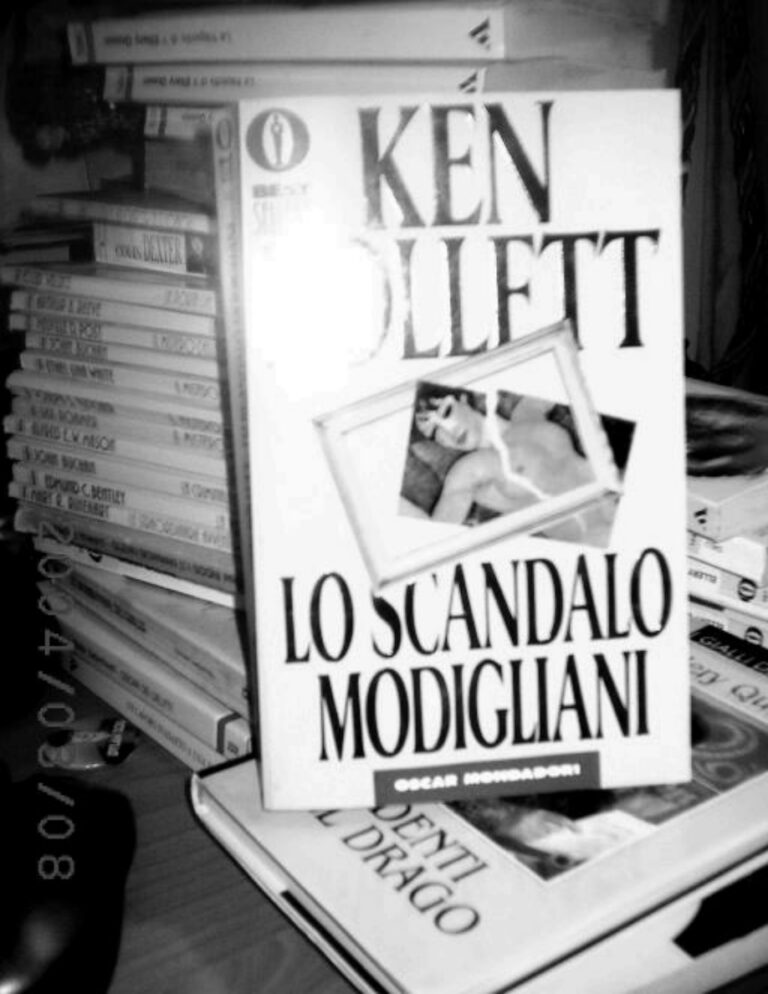 El escandalo Modigliani Ken Follet Kitap Kapağı