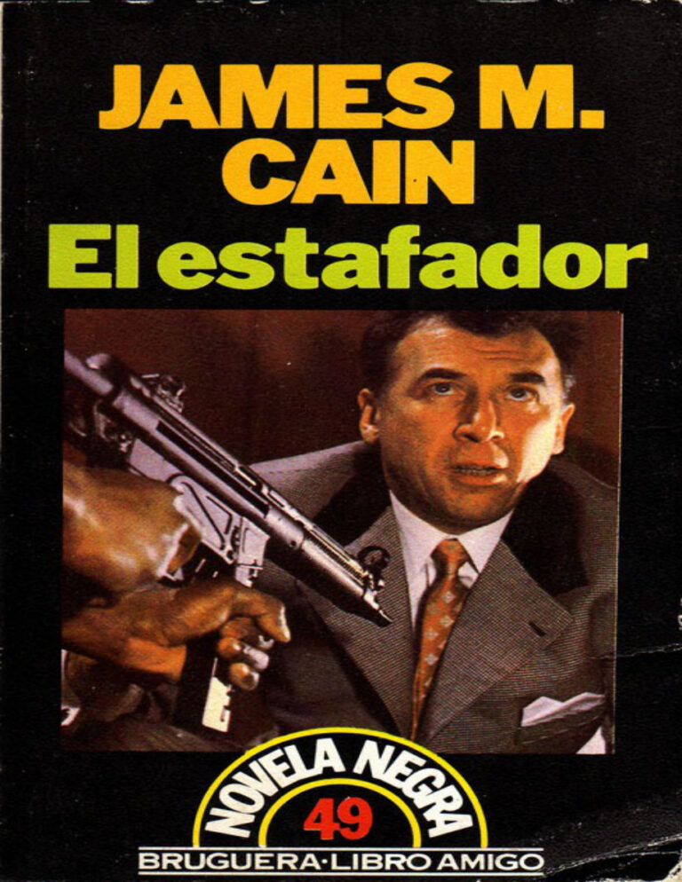 El estafador Cain James M Kitap Kapağı