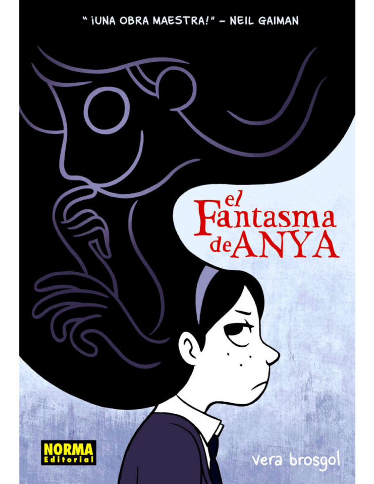 El fantasma de Anya Spanish Edition Vera Brosgol Kitap Kapağı