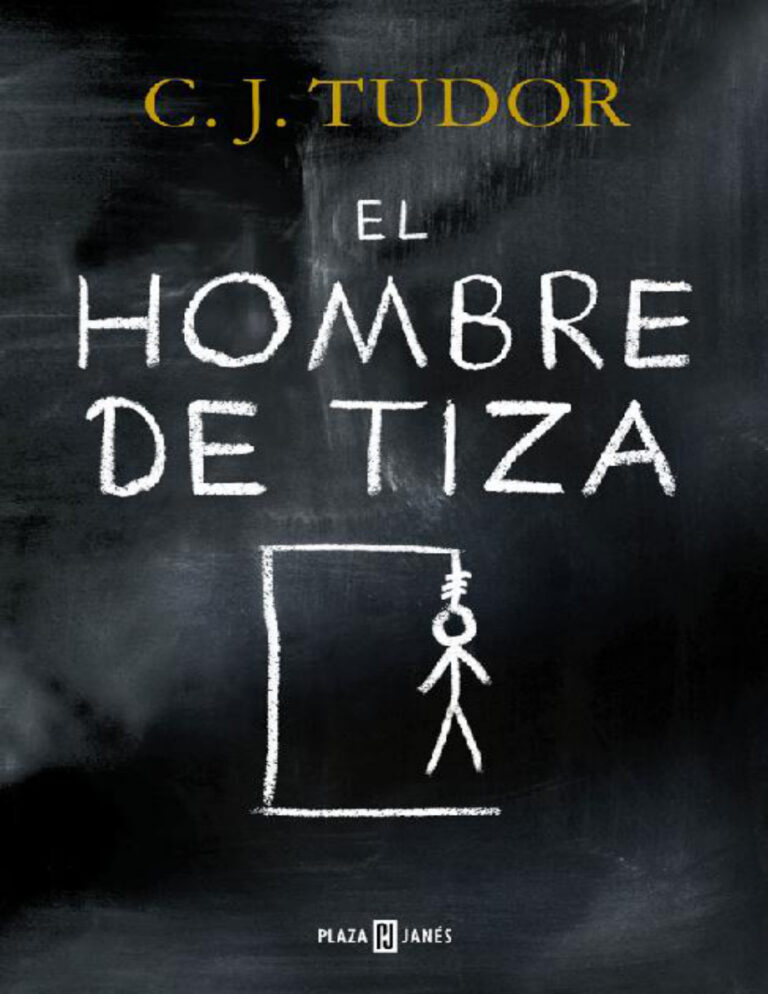 El hombre de tiza Spanish Edition CJ Tudor Kitap Kapağı