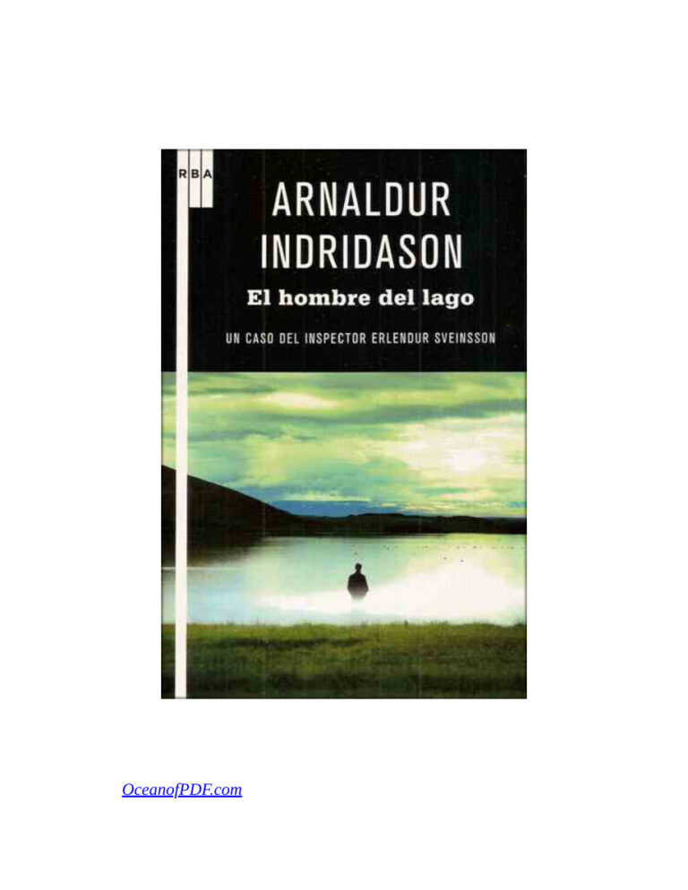 El hombre del lago Indridason Arnaldur Kitap Kapağı