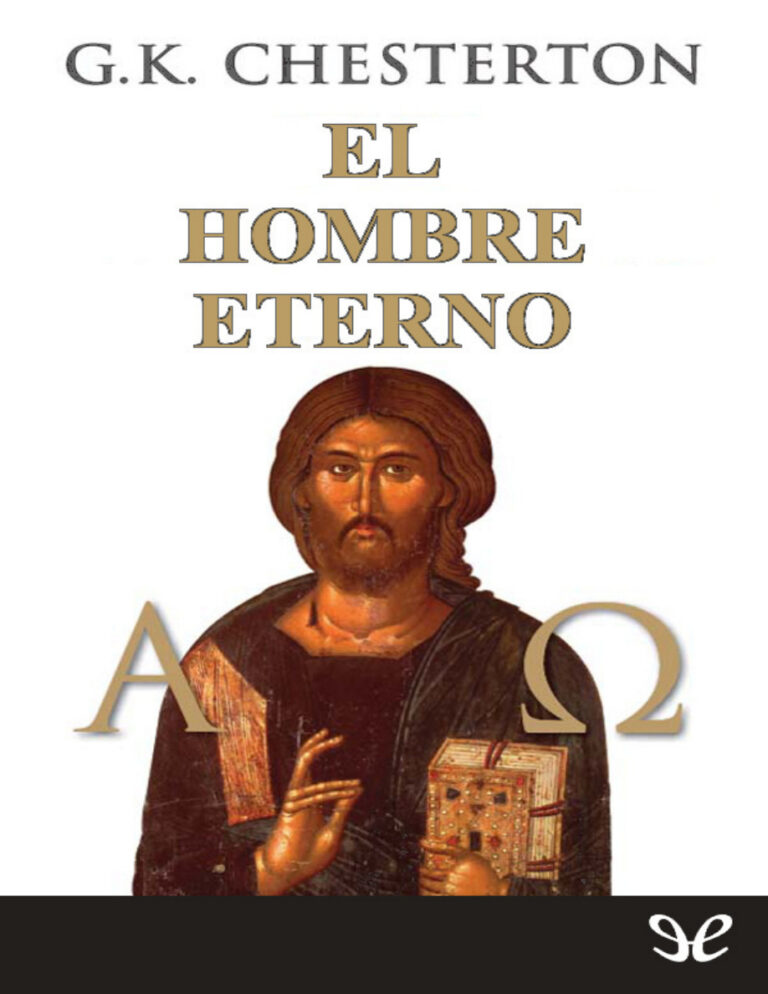 El hombre eterno G K Chesterton Kitap Kapağı