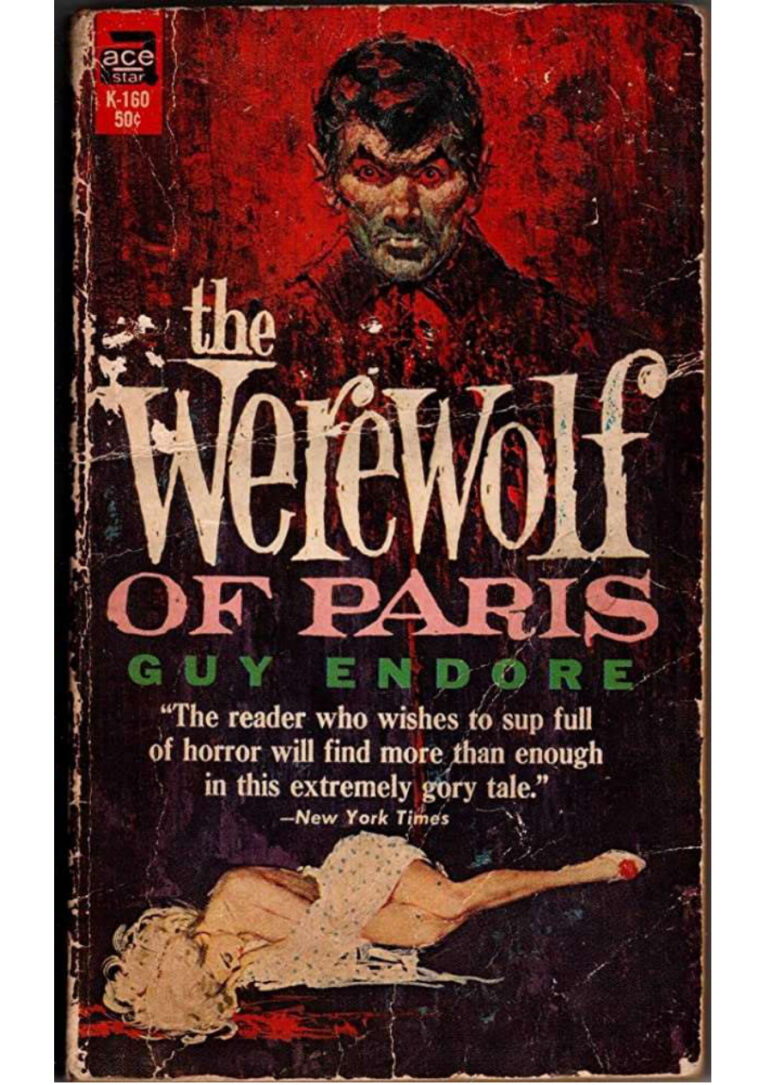 El hombre lobo de Paris Spanish Edition Guy Endore Kitap Kapağı