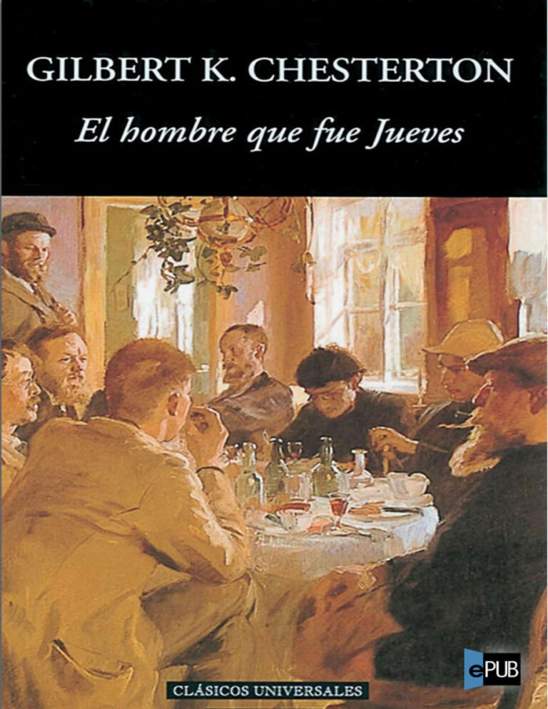 El hombre que fue jueves G K Chesterton Kitap Kapağı