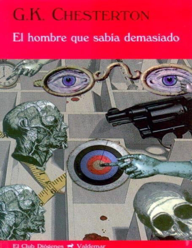 El hombre que sabia demasiado G K Chesterton Kitap Kapağı