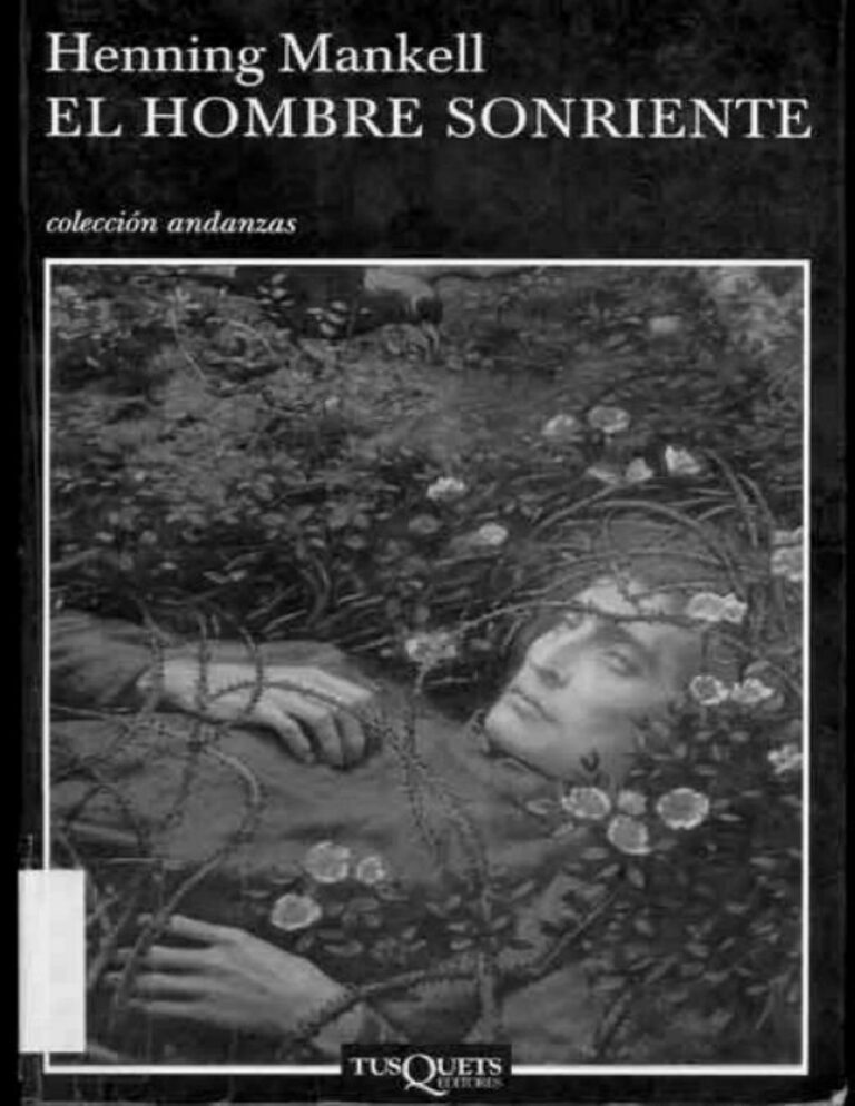 El hombre sonriente Mankell Henning Kitap Kapağı