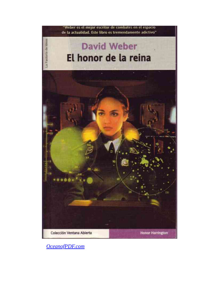 El honor de la Reina Spanish Weber David Kitap Kapağı