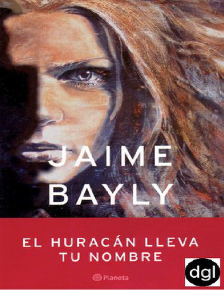 El huracan lleva tu nombre Spanish Bayly Jaime Kitap Kapağı