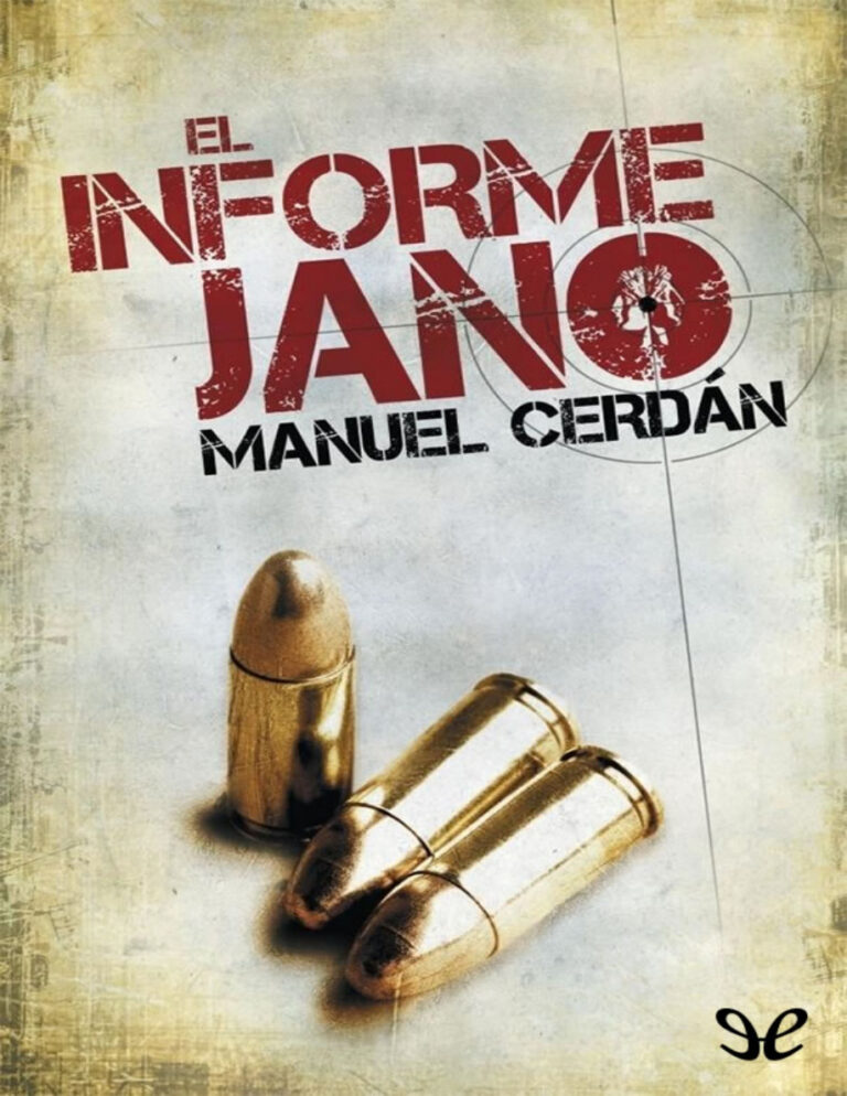 El informe Jano spanish Edition Manuel Cerdan Kitap Kapağı