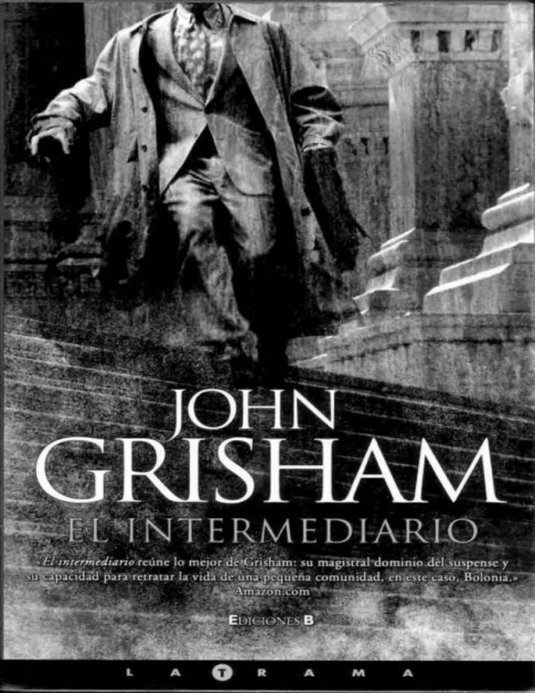 El intermediario John Grisham Kitap Kapağı