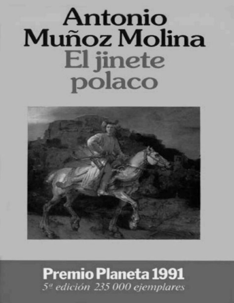 El jinete polaco Antonio Munoz Molina Kitap Kapağı