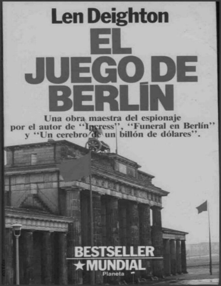 El juego de Berlin Len Deighton Kitap Kapağı