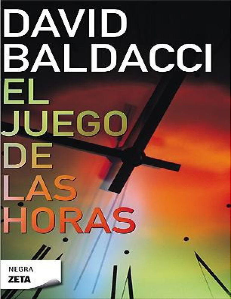 El juego de las horas Spanish Baldacci David Kitap Kapağı