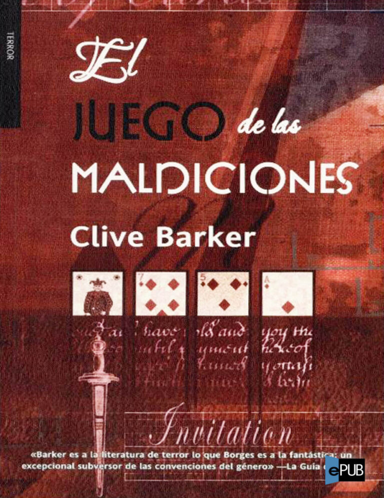 El juego de las maldiciones Spanish Barker Clive Kitap Kapağı