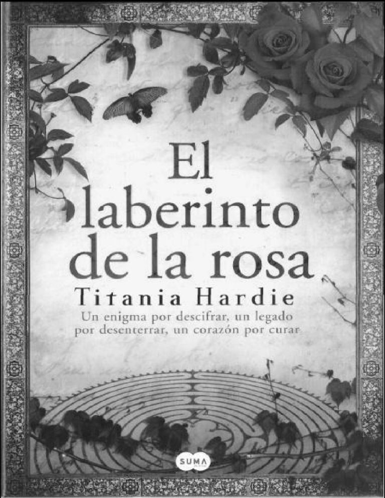 El laberinto de la rosa Spanish Titania Hardi Kitap Kapağı