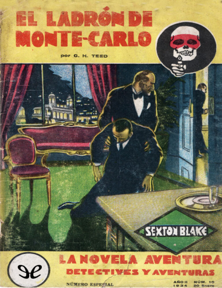 El ladron de Monte Carlo Spanish Edition George Hamilton Teed Kitap Kapağı