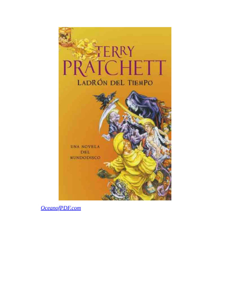 El ladron del tiempo Pratchett Terry Kitap Kapağı