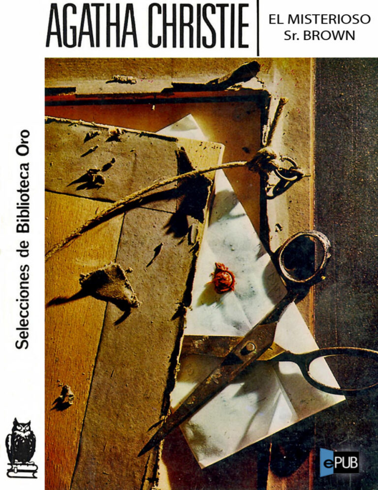 El misterioso Sr Brown Spanish Edition Christie Agatha Kitap Kapağı